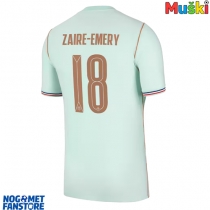 Francuska Warren Zaire-Emery #18 Gostujuci Dres SP 2026 Kratak Rukav